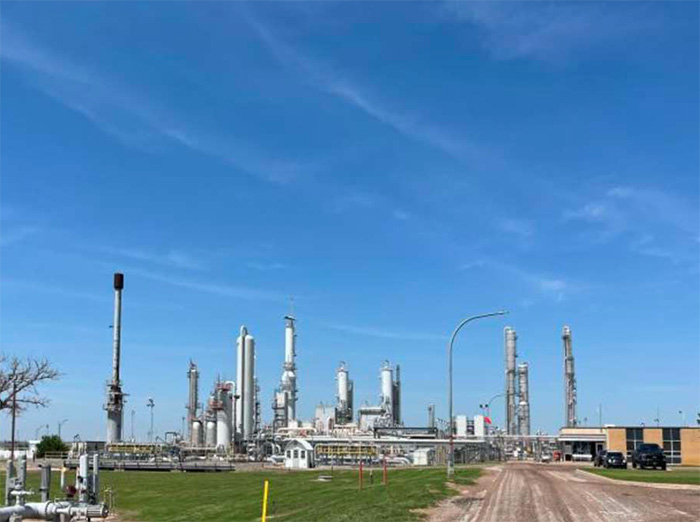 Eiger gas processing facility in Kansas